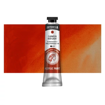 Artemisia akrilfesték 20 ml világos kadmiumvörös