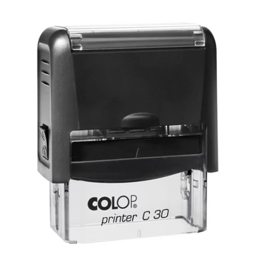 Printer C30 bélyegző klasszikus szinek, fekete Printer C30 bélyegző klasszikus szinek, fekete