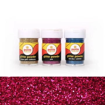 Színes csillámpor 15 g-os pink Színes csillámpor 15 g-os pink