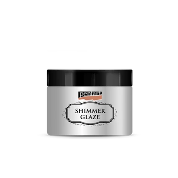 Csillogó máz 150 ml ezüst 43739