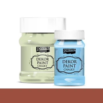 Dekor krétafesték 100 ml barna