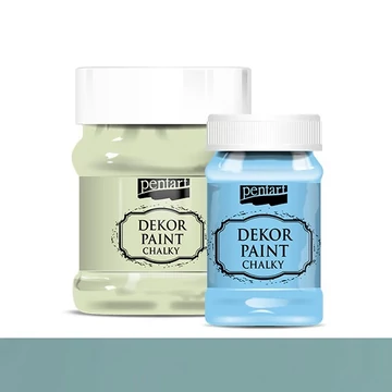 Dekor krétafesték 100 ml country-kék