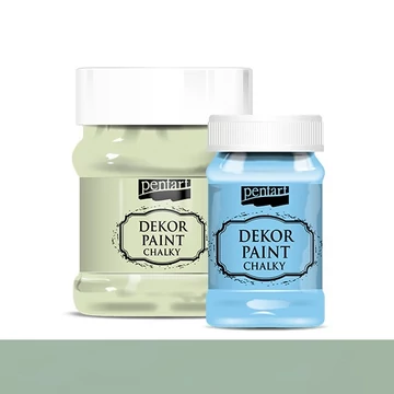 Dekor krétafesték 100 ml country-zöld