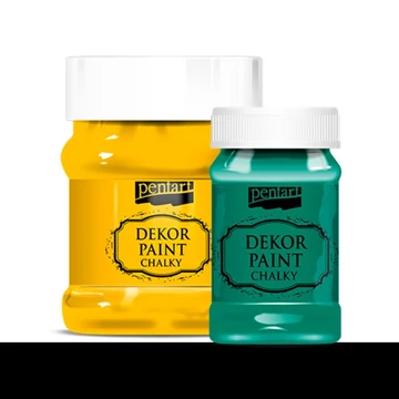 Dekor krétafesték 100 ml ébenfekete