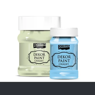Dekor krétafesték 100 ml fekete