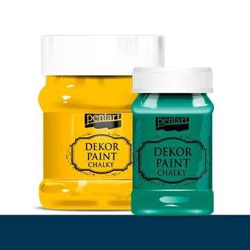 Dekor krétafesték 100 ml tengerészkék