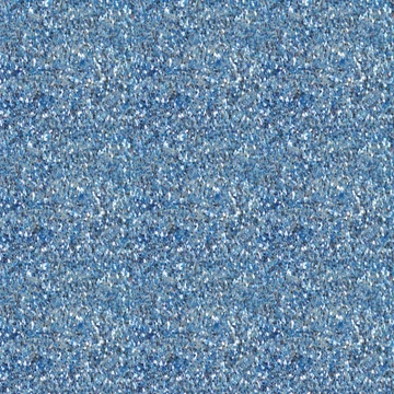 Csillámos dekorgumi - glitteres, kék 20x30cm