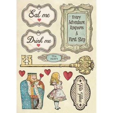 Fa figurák, színes igyál, A/5 Fa figurák, színes igyál, A/5