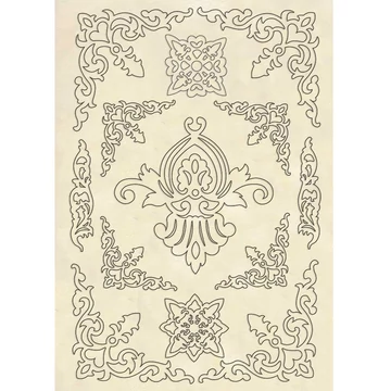 Fa figurák, díszítés, A/5 Fa figurák, díszítés, A/5