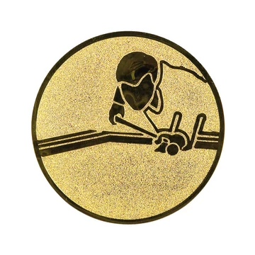 Biliárd érembetét, 25mm BK058A