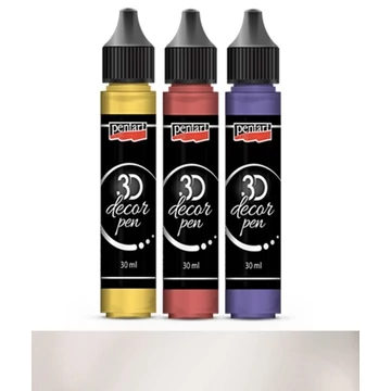 3D dekortoll átlátszó 30 ml kristály 33841