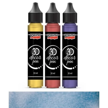 3D dekortoll csillogó 30 ml kékezüst 35156 3D dekortoll csillogó 30 ml kékezüst 35156