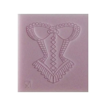 Szilikon öntőforma, Csipke fűző