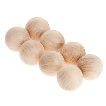 Fa golyó 25mm, 9db/csomag