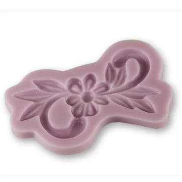 Szilikon öntőforma, Virág indával
