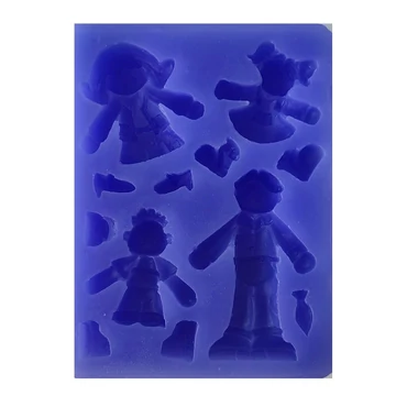 Szilikon öntőforma, Rongybabák