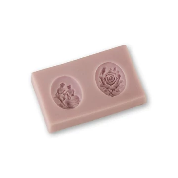 Szilikon öntőforma, Antik medál