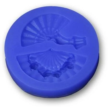 Szilikon öntőforma, Legyező