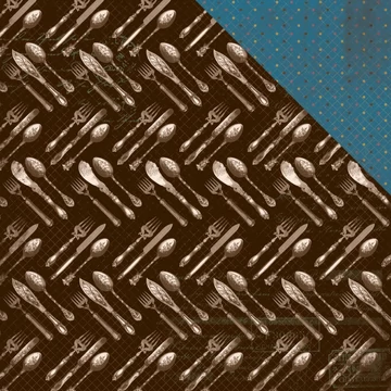 Kétoldalas papír, 30x30cm