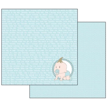 Kétoldalas papír, 30x30cm