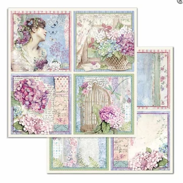 Kétoldalas papír, 30x30cm