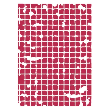 Stencil, 15x20cm - Texture coneycomb