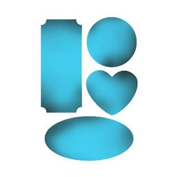 Stencil, 21x29,7cm - Tags