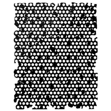 Stencil, 20x25cm - Bee nest texture