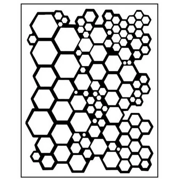 Stencil, 20x25cm - Bee nest