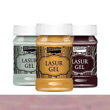 Lazúrgél 100 ml country rózsaszín