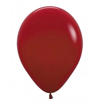 11 inch-es Imperial Red - Imperiál Piros (Fashion) Kerek Lufi (12db/csomag)