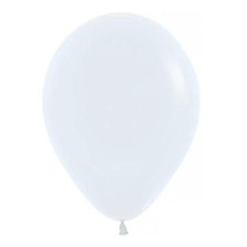 11 inch-es White - Fehér (Fashion) Kerek Lufi (6db/csomag)  11 inch-es White - Fehér (Fashion) Kerek Lufi (6db/csomag)