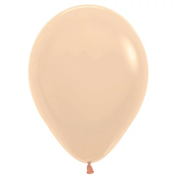 11 inch-es Malibu Peach (Pastel Matte) Kerek Lufi (6db/csomag)