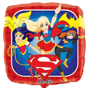 Léggömb fólia DC Super Hero Girls, 18inch-es Léggömb fólia DC Super Hero Girls, 18inch-es