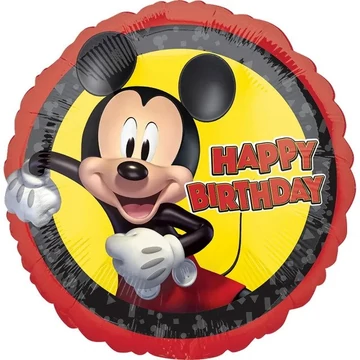 18 inch-es Mickey - Happy Birthday - Szülinapi Fólia Lufi 18 inch-es Mickey - Happy Birthday - Szülinapi Fólia Lufi