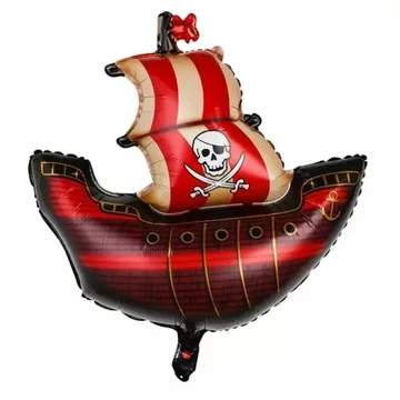 Léggömb fólia kalózhajó, 85cm Léggömb fólia kalózhajó, 85cm
