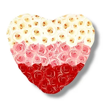 Léggömb fólia rózsás szív, 90cm Léggömb fólia rózsás szív, 90cm