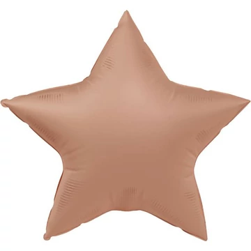 18 inches Csillag alakú fólia lufi - Púderrózsaszín