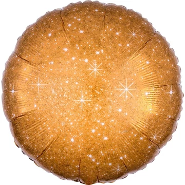 18 inch-es Csillámos Arany Fólia Lufi 18 inch-es Csillámos Arany Fólia Lufi