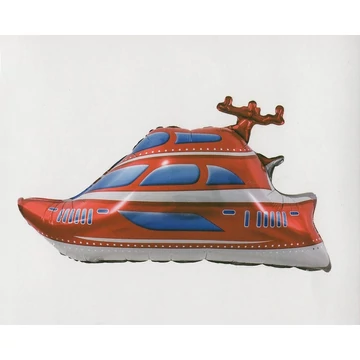 Léggömb fólia hajó, 38,5x27,4 inch.-es Léggömb fólia hajó, 38,5x27,4 inch.-es