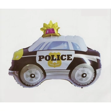 Léggömb fólia rendőrautó, 74x65cm Léggömb fólia rendőrautó, 74x65cm