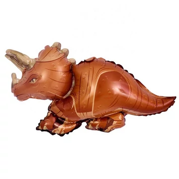 Léggömb fólia, Triceratops dinó, 42 inch