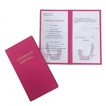 Lánybúcsú Diploma Lánybúcsú Diploma