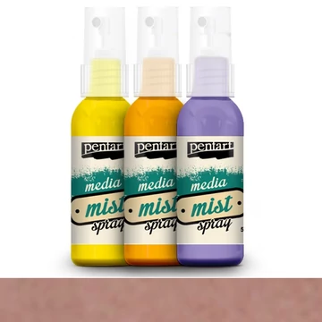 Média permetfesték spray 50 ml barna