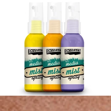 Média permetfesték spray 50 ml bronz