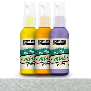 Média permetfesték spray 50 ml ezüst