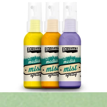 Média permetfesték spray 50 ml gyöngyzöld