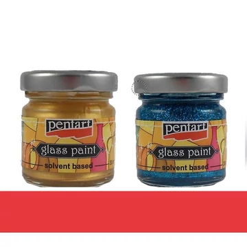 Üvegfesték 30 ml piros
