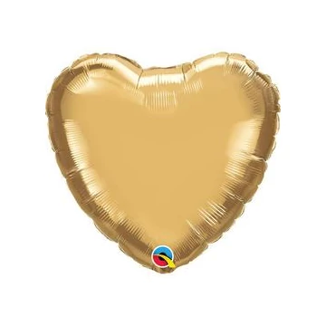 18 inch-es Chrome Gold Szív Fólia Lufi 18 inch-es Chrome Gold Szív Fólia Lufi