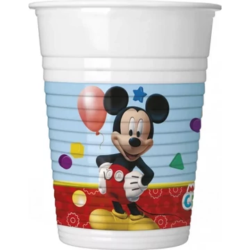Mickey Mouse parti pohár, 8db/csomag